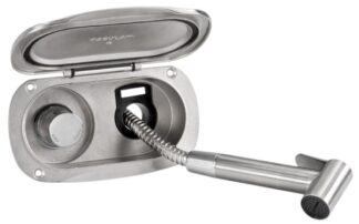 Box doccia Elissa inox-doccia Tiger tubo inox 2,5m 15.323.30 Osculati