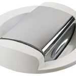 Doccia Saturn solo fredda base orizzontale bianca 15.471.01 Osculati