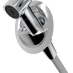 Doccia c/miscelatore Saturn base verticale cromata 15.470.12 Osculati