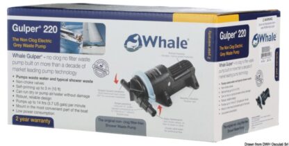 Pompa Whale Gulper 220 12V Retail 16.155.30 Whale