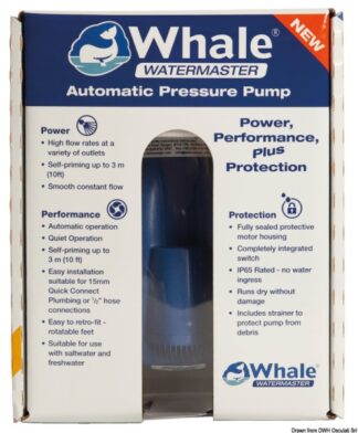Autoclave Whale Watermaster 11,5 l/min 12 V retail 16.700.15 Whale