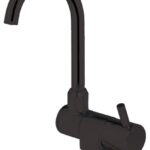 Miscelatore Style nero canna abbattibile 17.079.05 Osculati