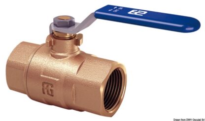 Valvola a sfera F-F in bronzo passaggio tot. 3" 17.557.09 Guidi
