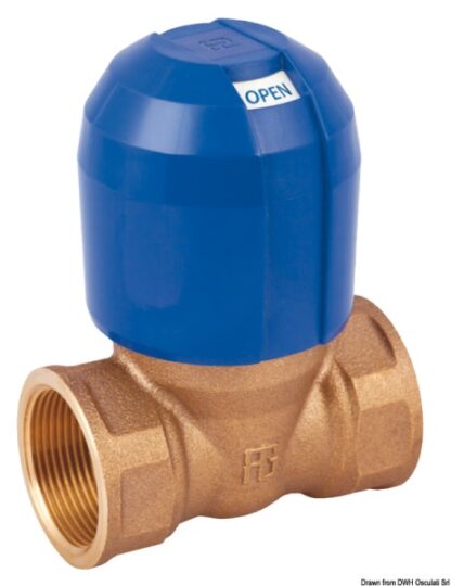 Valvola antiblocco in bronzo Alex filettata 1" 17.558.04 Guidi