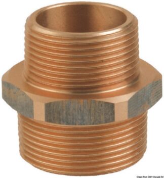 Niples doppio ridotto in bronzo M-M 1" x 3/4" 17.564.05 Guidi