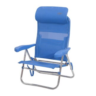 AL/205-C-05 Spiaggina azzurro Brunner Sedia regista e spiaggine