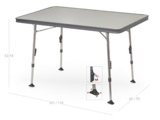AL/246-09 Tavolo 101x65 grigio Brunner Tavoli