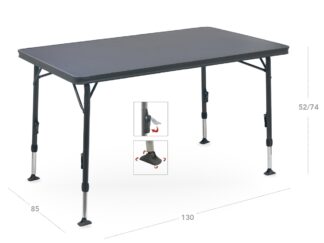AP/273-80 Tavolo 130x85 nero Brunner Tavoli