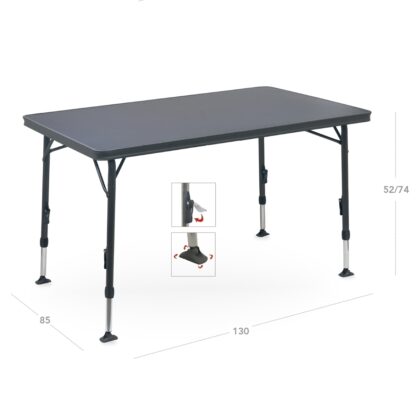 AP/273-80 Tavolo 130x85 nero Brunner Tavoli