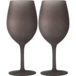 Bicchieri Wineglass Brownsatin Brunner COMPLEMENT