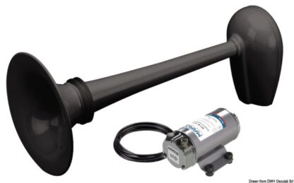 Tromba Nera omologata RINA fino a 20m 24 V 21.440.25 Marco