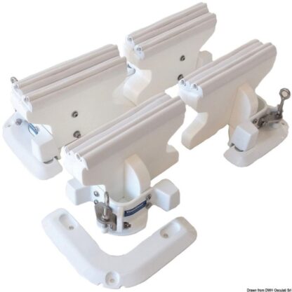 Osculati 22.504.02 Tender Chocks Heavyduty Supporti Removibili X Tender (4Pz)