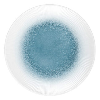 Piatto piano Meteore Azur Brunner METEORE