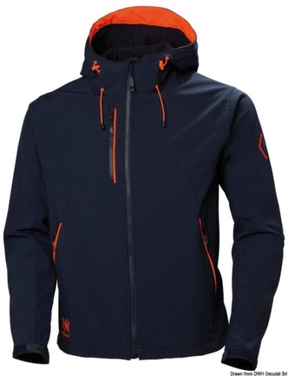 HH Chelsea Evo Hooded softshell navy 2XL 24.509.15 Helly Hansen