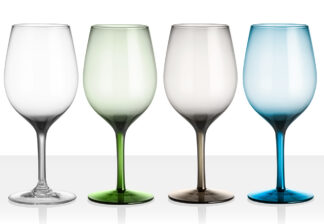 Set 4 Wineglass X ONDA/JAZZ Brunner COLOUR