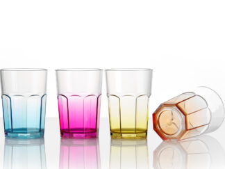 Bicchieri Octoglass Color Brunner COLOUR