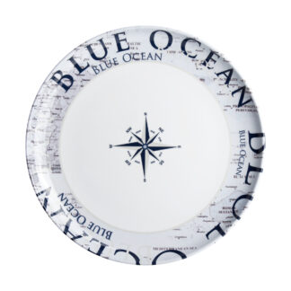 Piatto piano Blue Ocean Brunner BLUE OCEAN