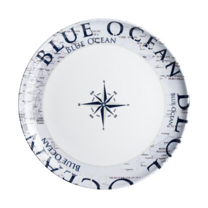 Piatto piano Blue Ocean Brunner BLUE OCEAN
