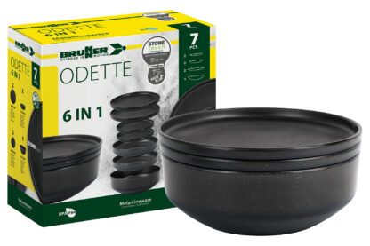 6 in 1 Set Odette Double Black Brunner ODETTE DOUBLE BLACK