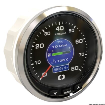 Strumento multifunzione Lcd KMG 27.328.01 Osculati