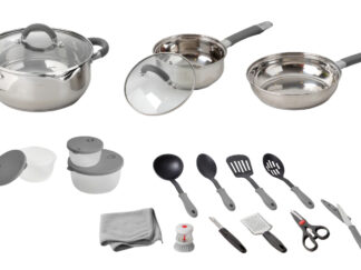 Set cucina Omnibox 18+2 pezzi Brunner OMNIBOX
