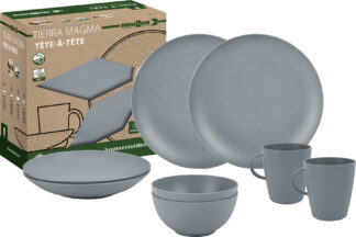 Tête-à-tête Tierra Magma Brunner PLA TABLEWARE