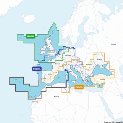 Garmin Navionics Vision+ Europa Large 29.061.06 Garmin