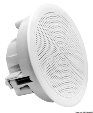 FM-F65RW Flush Mount Speaker 6.5” Rotondi Bianchi (coppia) 29.845.01 Fusion