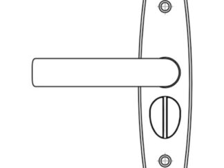 Coppia Maniglie CONTEMPORARY SX per 38.130.02 38.130.21 Osculati