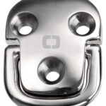 Squared pad eye 60x76 mm anello 8 mm BL 5100 kg 39.873.02 Osculati