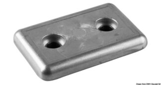 Anodo a bullone 450 g in Alluminio 43.925.01 Tecnoseal