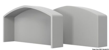 Terminale QBE 65 grigio RAL 7047 44.105.01 Tessilmare
