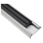 Profilo parabordo alluminio anodizzato 38 x 9 mm (barre da 6 m) 44.485.10 Osculati