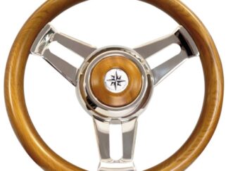 Volante in legno Teak 45.125.03 Osculati