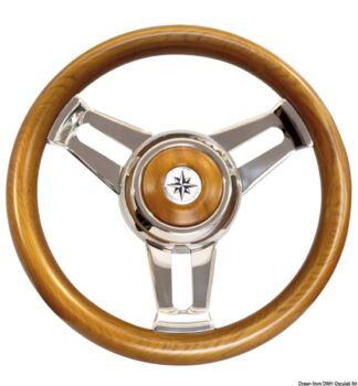Volante in legno Teak 45.125.03 Osculati