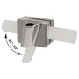 Basi DX-SX acciaio inox fissaggio su pulpito sistema Mickey 46.825.10 Osculati