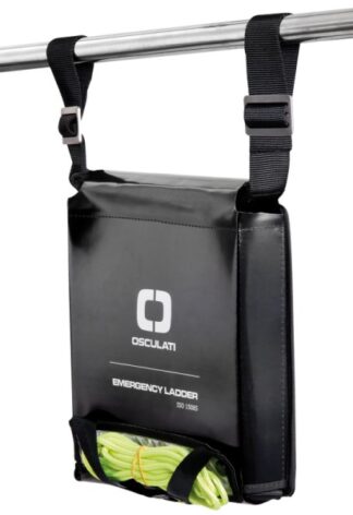 Scaletta 11 gradini nera 49.522.31 Osculati