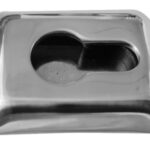 coppia piastrine per montaggio scaletta eco telesc 49.527.90 Osculati