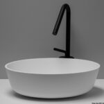 Lavello tondo in Ocritech bianco diam 300 50.183.01 Osculati