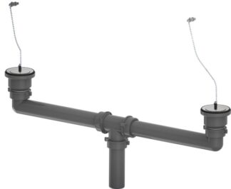 Kit pilette con tappo con catena e tubi di scarico 50.185.40 Osculati