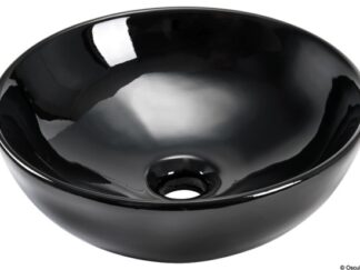 Lavello semisferico ceramica 365 mm nero 50.188.88 Osculati