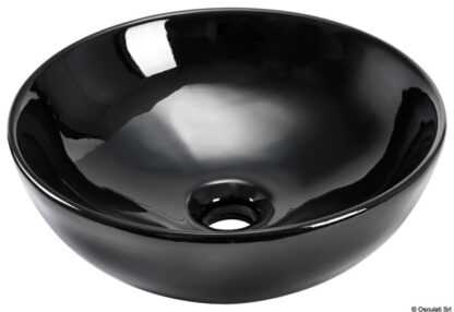 Lavello semisferico ceramica 365 mm nero 50.188.88 Osculati