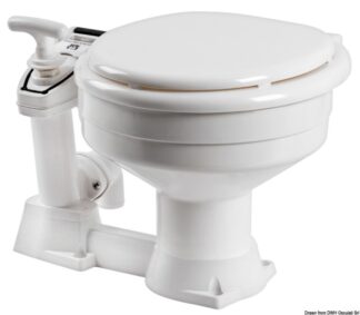 WC manuale ultraleggero originale R.M. 50.207.48 Osculati