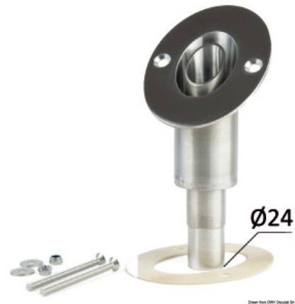 Adattatore di scarico obliquo 50.255.03 Autoterm