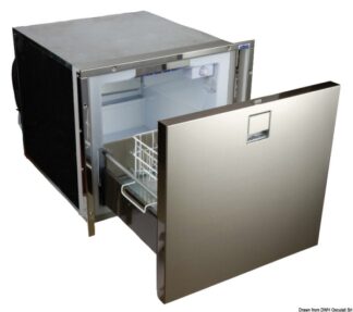 Frigo Isotherm DR 100 inox Clean Touch 50.826.32 Indel - Isotherm