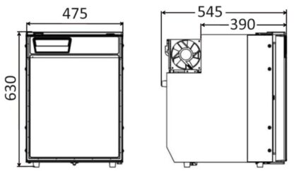 Frigo 85L 50.960.02 Osculati