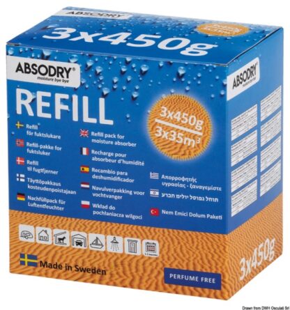 Ricarica ABSODRY Classic 3 x 450gr 52.153.04 Osculati