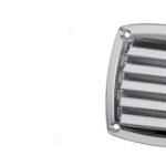 Griglia ABS 85x85 mm cromata 53.273.25 Osculati