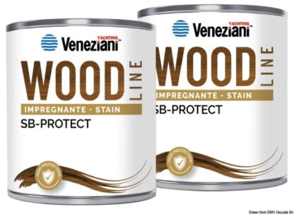 Impregnante protettivo bicomponente Wood Line 1 l 65.030.02 Veneziani