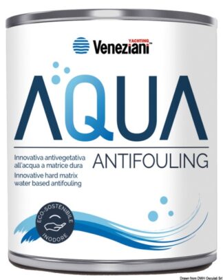 Antivegetativa Aqua blu 2,5 l 65.031.12 Veneziani